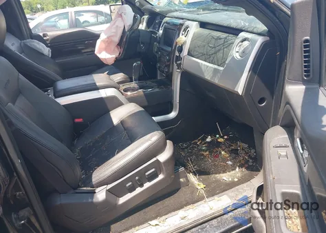 2014 Ford F-150 Platinum из США, поврежденный, VIN 1FTFW1ET0EFB38675